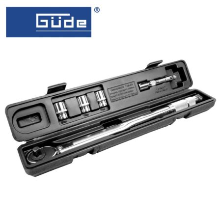 Комплект динамометричен ключ с вложки и удължител 1/2“ / GUDE 39010 / 1