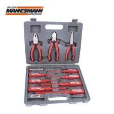 Комплект електричарски отвертки и клещи 11 броя / MANNESMANN 11240 /