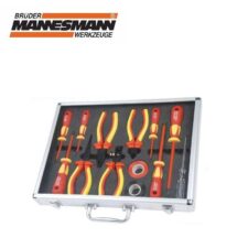 Комплект електричарски отвертки и клещи, VDE 13 броя / MANNESMANN 11213 /