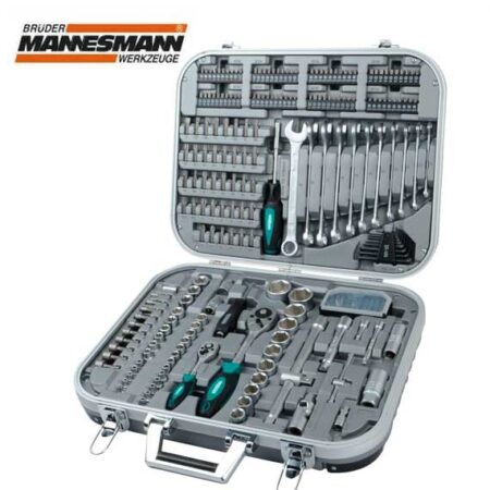 Комплект гедоре тресчотки и вложки 232 части Метрични / Mannesmann 98450 / 1