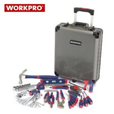 Комплект инструменти в алуминиев куфар на колелца 111 части / WORKPRO W009030 /