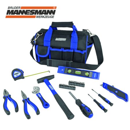 Комплект инструменти в чанта 30 части / Mannesmann 29020 / 2