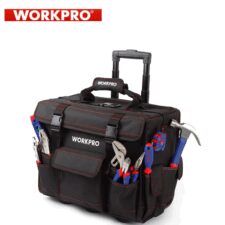 Комплект инструменти в чанта на колелца, 86 части + 90бр винтове / Workpro W009029 /