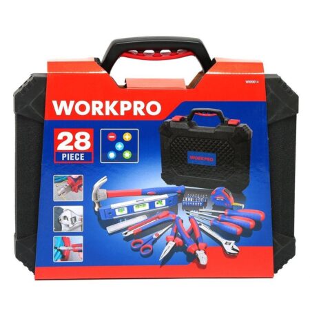 Комплект инструменти в куфар 28 части / Workpro W009014 / 3