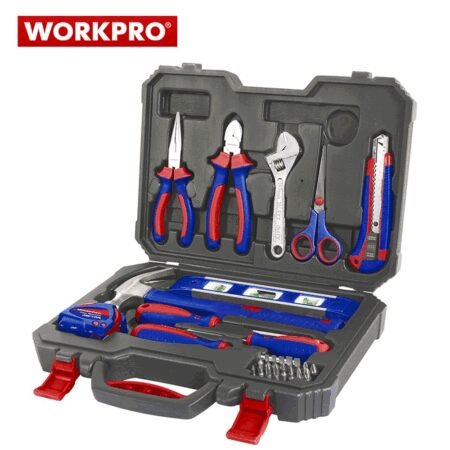 Комплект инструменти в куфар 28 части / Workpro W009014 / 1