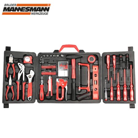 Комплект инструменти в куфар, 60 бр. / Mannesmann 29065 / 1