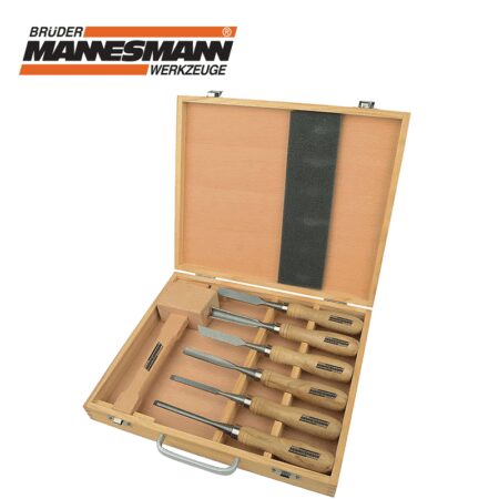 Комплект инструменти за дърворезба, 7 броя / Mannesmann 66107 / 3
