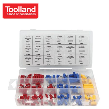 Комплект кабелни обувки, 150 бр / Toolland HAS05 / 1