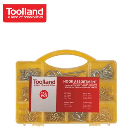 Комплект куки, 212 бр / Toolland HAS11 / 2
