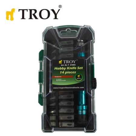 Комплект листови ножове 14 части / Troy 21604 / 3