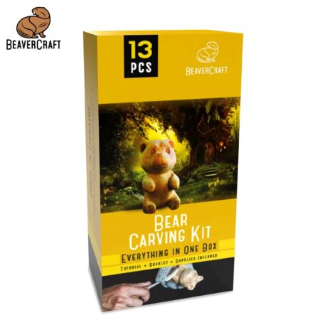 Комплект Mече - пълен комплект за начинаещи със заготовки, нож / BeaverCraft DIY05 / 4