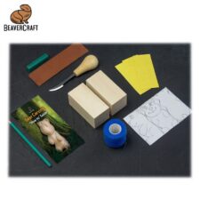 Комплект Mече - пълен комплект за начинаещи със заготовки, нож / BeaverCraft DIY05 /