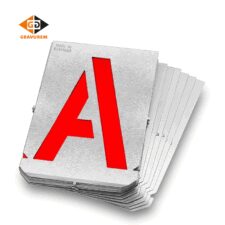 Комплект метални шаблони 150 мм, Букви A-Z / Gravurem 7001500B /