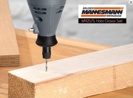 Комплект мини машинка за гравиране 50 части / Mannesmann 92575 / 5