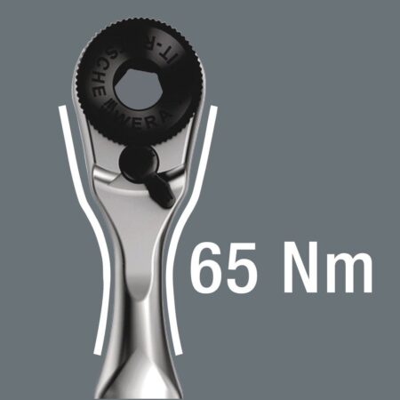 Комплект мини тресчотка с битове 12 части / WERA 05004170001 / за велосипеди 4