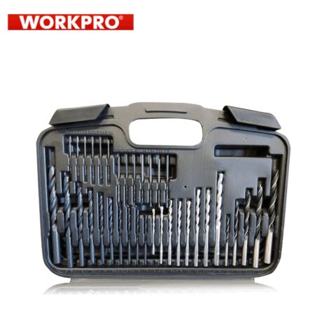 Комплект накрайници за отвертка (битове) и свредла 120 части / Workpro W124018 / 3