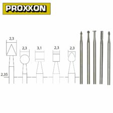 Комплект накрайници за гравиране - 5 бр. / PRXN 28710 /