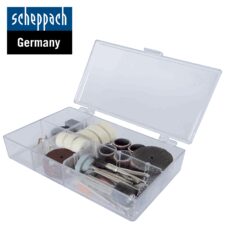 Комплект накрайници за гравиране и шлайфане 64 части / Scheppach 3901402701 /