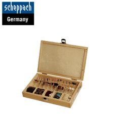 Комплект накрайници за гравиране и шлайфане за Контурен трион Scheppach DECO-FLEX 103 части
