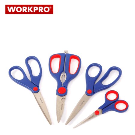 Кoмплект ножица, 4 броя / WORKPRO W000400 / 1