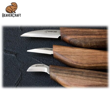 Kомплект ножове за дърворезба 5 части / BeaverCraft S15X / 3