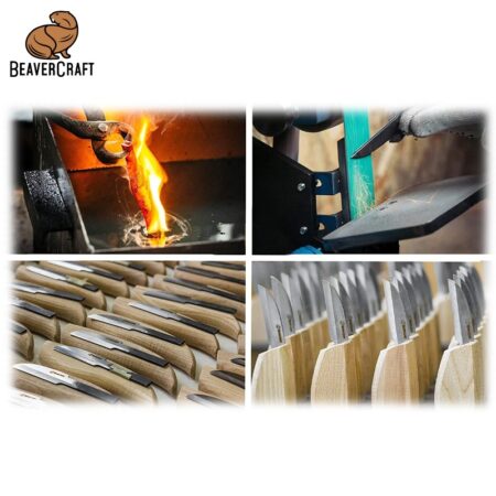 Kомплект ножове за дърворезба 5 части / BeaverCraft S15X / 7