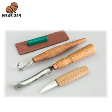 Комплект ножове за изработка на лъжици / BeaverCraft S47 / 3