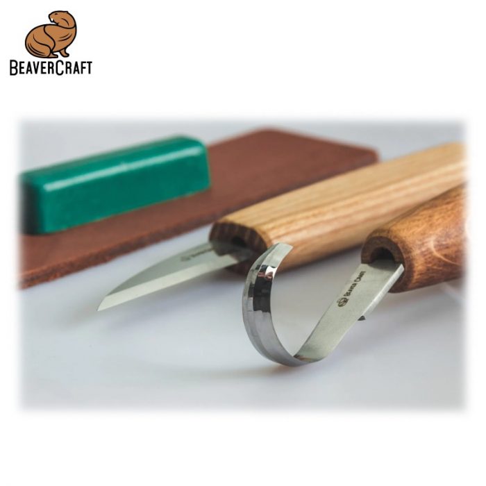 Комплект ножове за изработка на лъжици / BeaverCraft S47 / 4