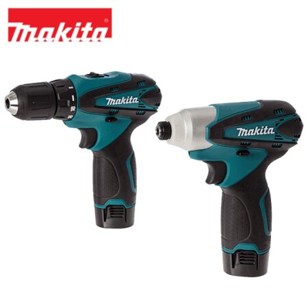 Комплект от 2 акумулаторни инструмента 10.8 V Li-Ion (2x1.3Ah Батерии) / MAKITA LCT204 / 3