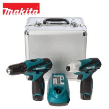 Комплект от 2 акумулаторни инструмента 10.8 V Li-Ion (2x1.3Ah Батерии) / MAKITA LCT204 /