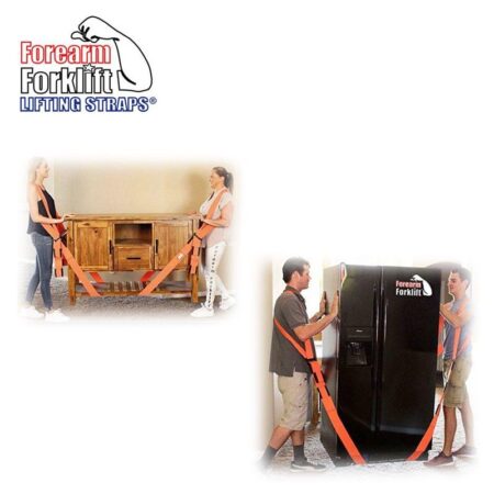 Комплект от 2 колана за повдигане и пренасяне на товари / Forearm Forklift FFMCVP MovXing Cradle / 8