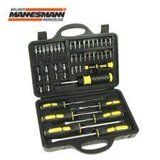 Комплект отвертки и битове 49 части  / MANNESMANN 29849 /