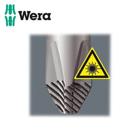 Комплект отвертки Kraftform Plus Lasertip прави и кръстати / WERA 05105650001 / 6 броя с поставка 4