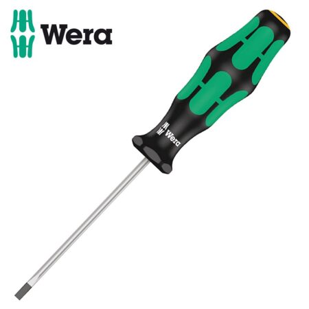 Комплект отвертки Kraftform Plus Lasertip прави и кръстати / WERA 05105650001 / 6 броя с поставка 8