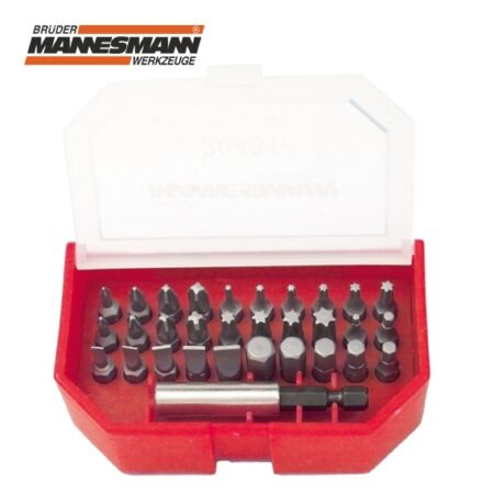 Комплект професионални накрайници за отвертка, 31 бр. / MANNESMANN 20431 / 1