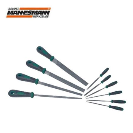Комплект професионални пили, 10 части / MANNESMANN 61015 / 2