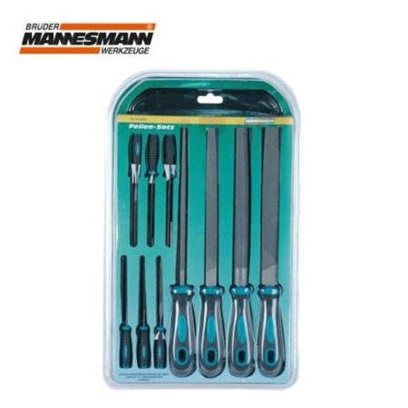 Комплект професионални пили, 10 части / MANNESMANN 61015 / 1