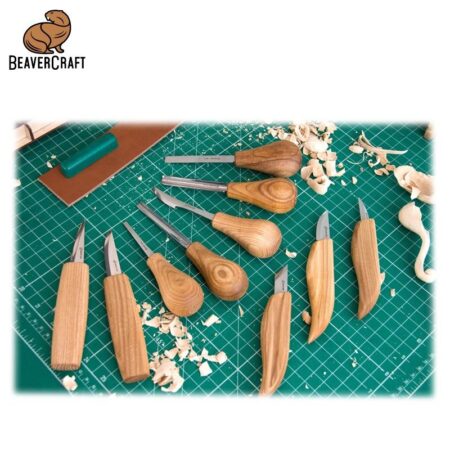 Комплект резбарски ножове 10 части / BeaverCraft S52 / 5