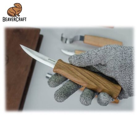 Комплект резбарски ножове - професионални, в кутия за подарък - книга / BeaverCraft S43 book / 6