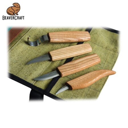Комплект резбарски ножове за лъжици / BeaverCraft S48 / 2