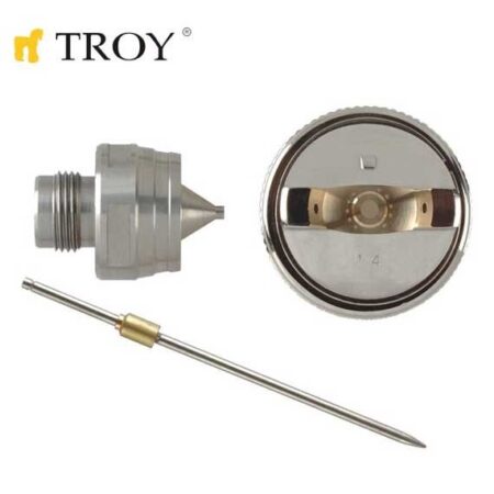 Комплект резервна дюза с игла за бояджийски пистолети (1.7mm) /T 18644/ 1