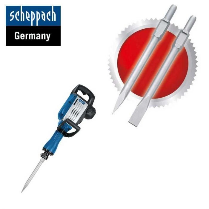 Kомплект секачи SDS-Plus / Scheppach 7907900003 / 2
