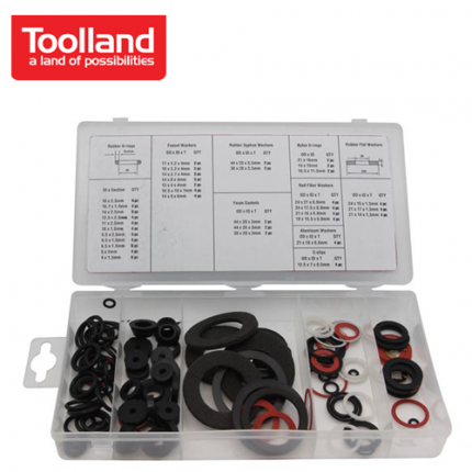 Комплект шайби 125 броя / Toolland HAS01 /