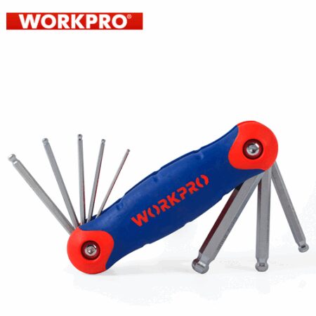 Комплект шестограми 9 бр. / Workpro W022006 / имперски мерки 1