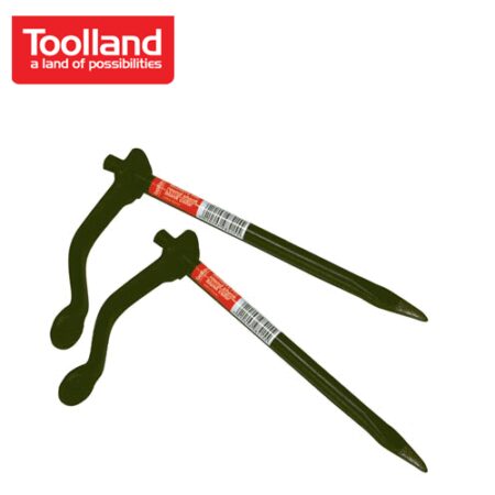Комплект строителни стяги 200 mm, 2 бр / Toolland HE984162 / 1