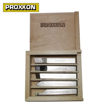 Комплект стругарски ножове за метал 5 части / PROXXON 24550 / 10 x 10 x 80 мм 2