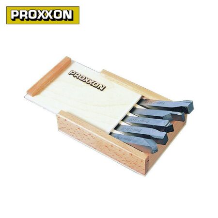 Комплект стругарски ножове за метал 5 части / PROXXON 24550 / 10 x 10 x 80 мм 4