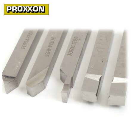 Комплект стругарски ножове за метал 5 части / PROXXON 24550 / 10 x 10 x 80 мм 6
