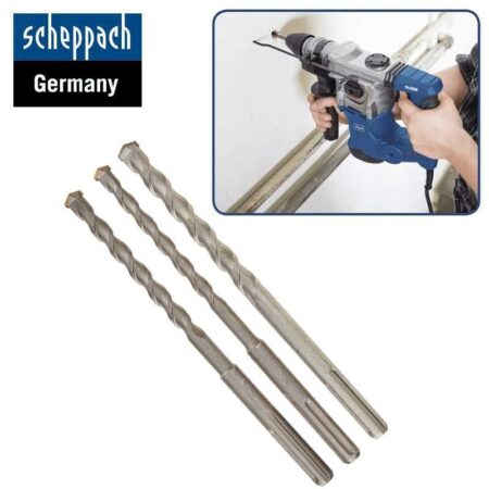Комплект свредла SDS-Max, Ф 16/18/20 мм Scheppach 2