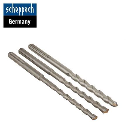 Комплект свредла SDS-Max, Ф 16/18/20 мм Scheppach